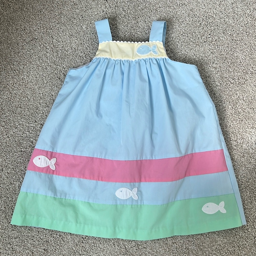 TBBC fish dress 3T
